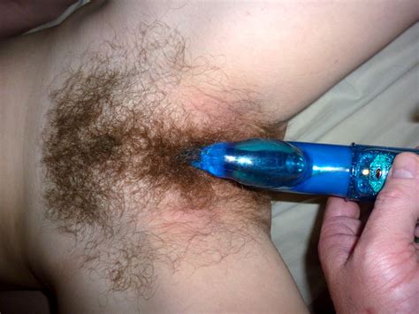 One more of the MILF wife's hairy pussy dueling with the ...