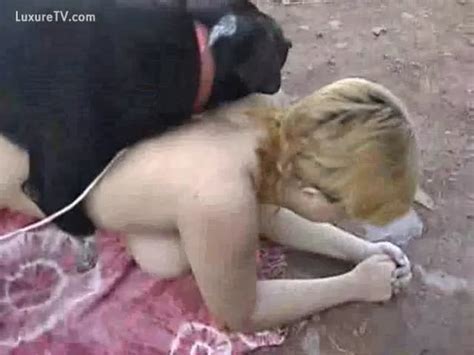 Download Hot MILF getting fucked by black dog from ...